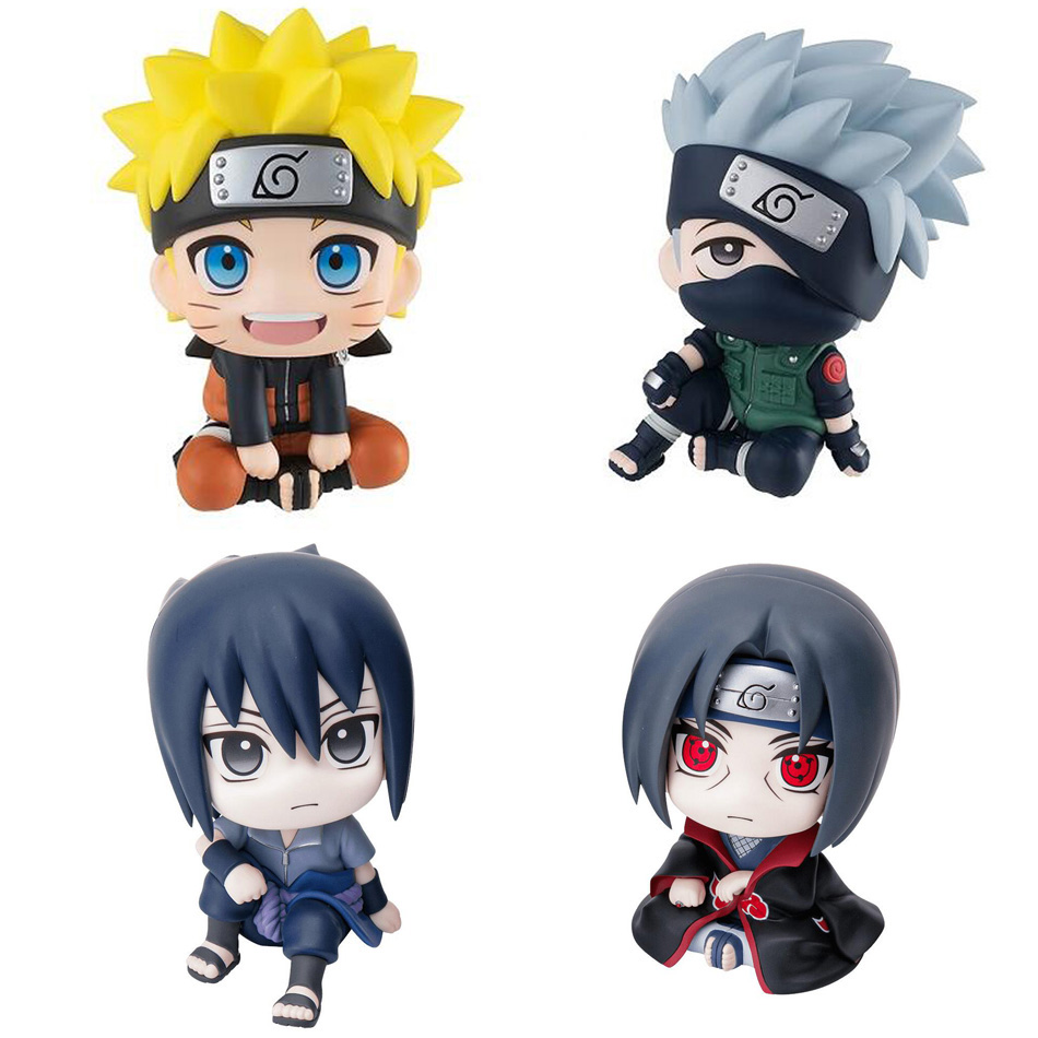 Naruto Action Uzumaki Naruto Uchiha Sasuke Uchiha Itachi Gaara Deidara Anime Figure Building Block Toys Kids