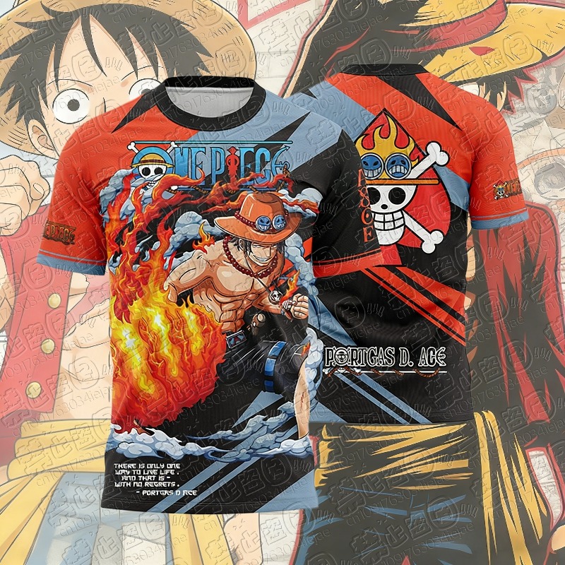 2026 New One Piece Luffy Specially Made Football Jersey T-shirt Kids Cartoon T-shirt Men's/Women's Football Jersey