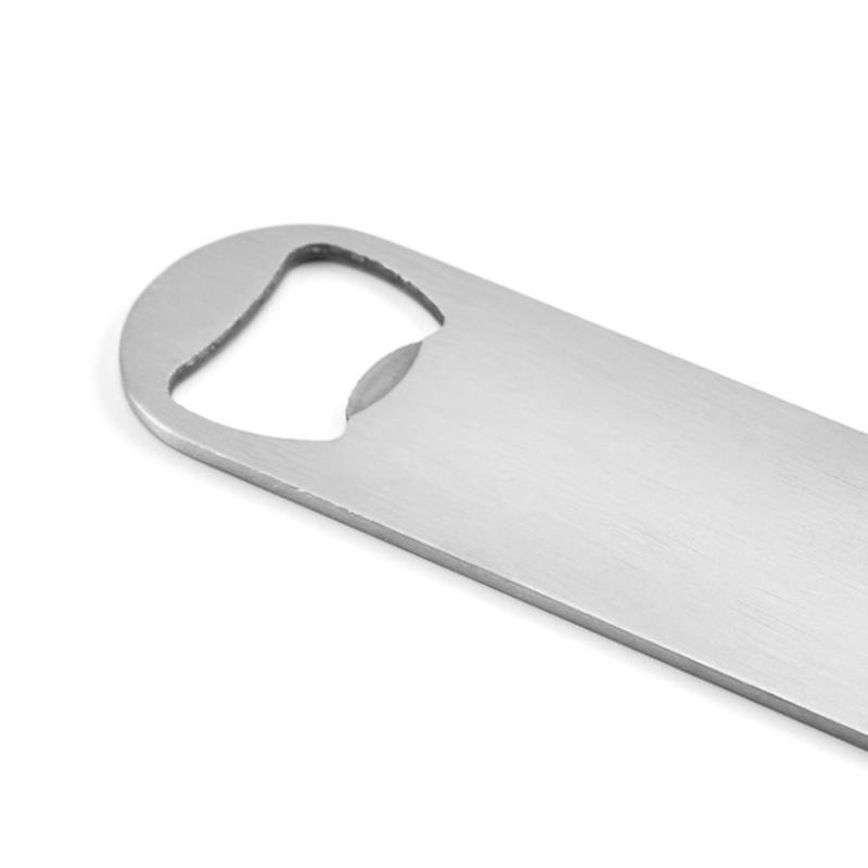 Mini Stainless Steel Bottle Opener Flat Speed Cap Opener Durable Portable Bar Tool