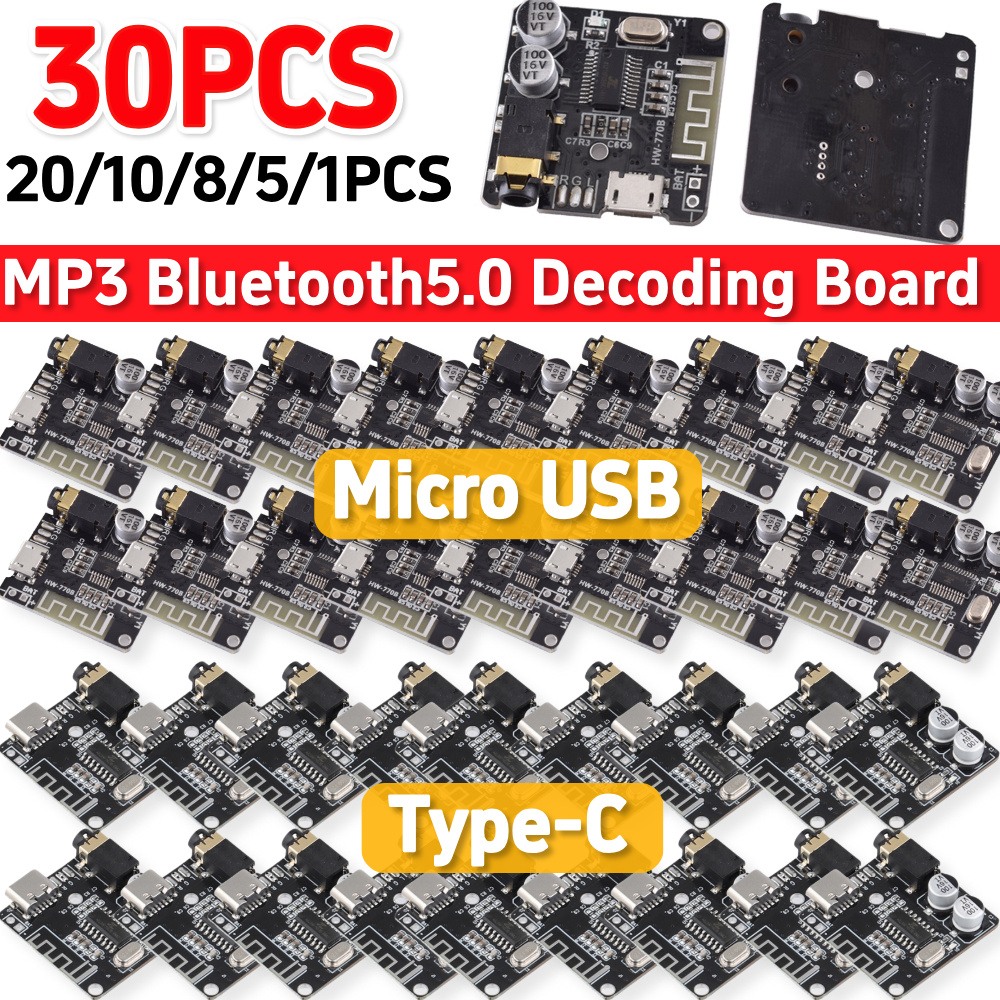Bluetooth MP3 Player Wireless Bluetooth MP3 Audio Receiver Board