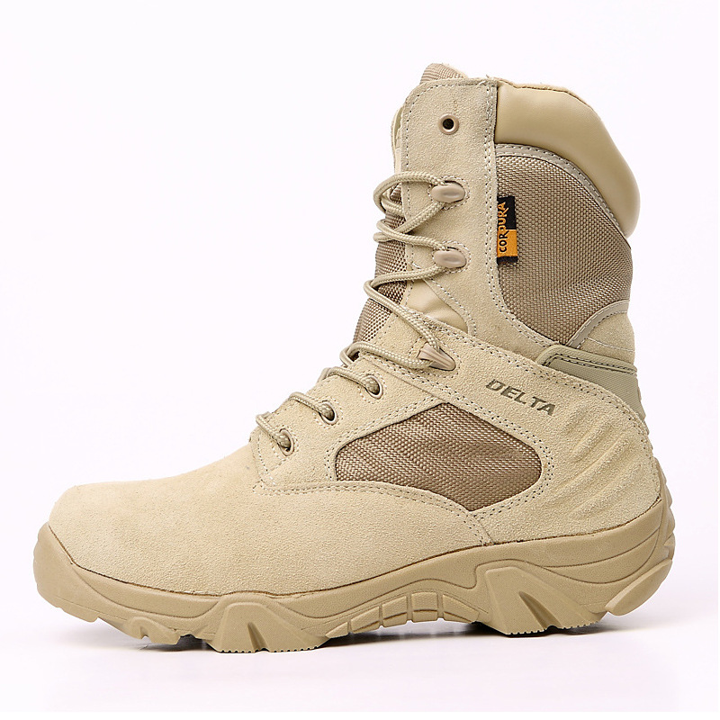 New high-top  boots men's  boots waterproof delta desert boots, mountaineering boots, spot shoes for men