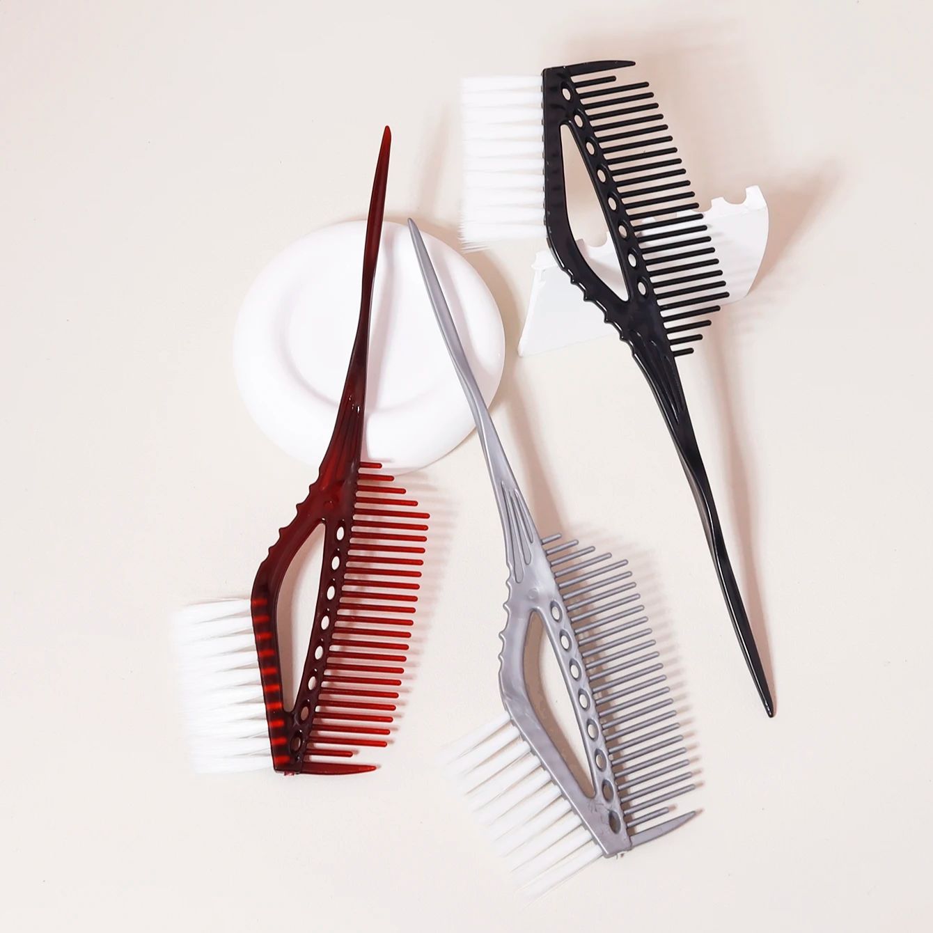 Large hair dye brush, dye brush, mixed hair color brush, used for hairdressing and home use, Special for real hair