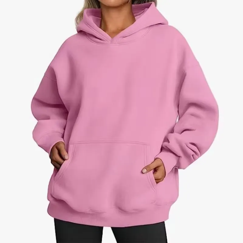 New Men Casual Hoodies Women Fleece Warm Hoodies Spring Autumn Pullovers Fashion Black Multiple Colour Oversized Sweatshirts Top
