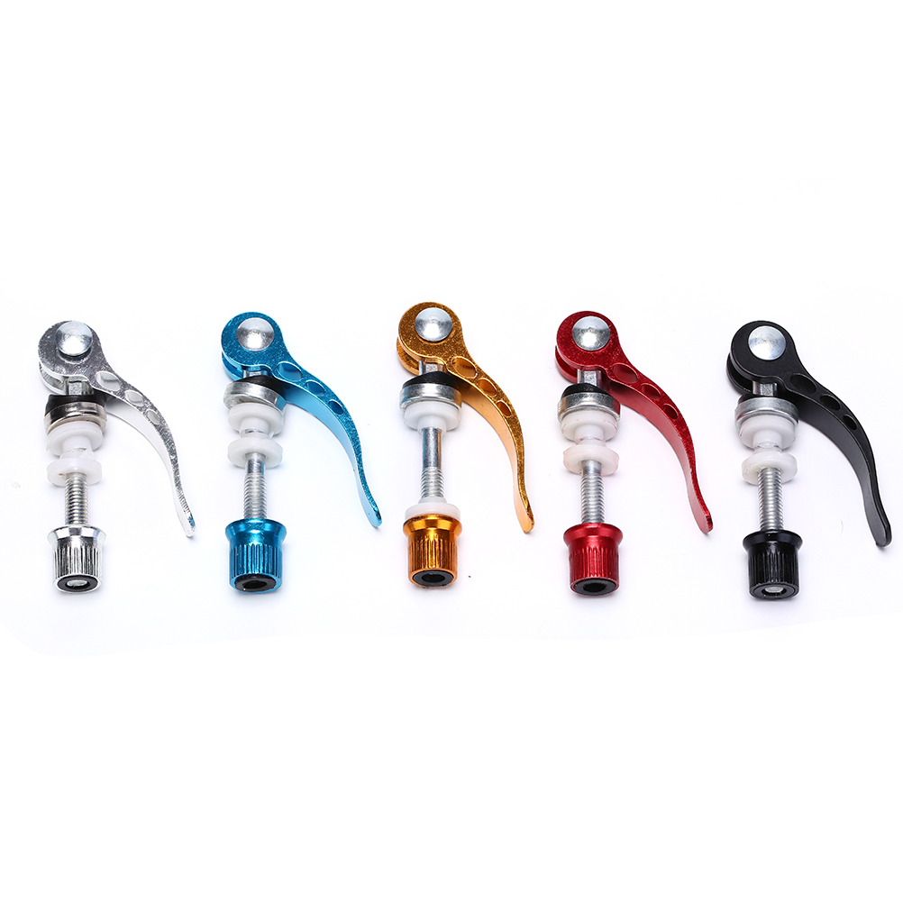 1pc Aluminium Alloy Quick Release Bicycle Seat Post Clamp Seatpost Skewer Bolt