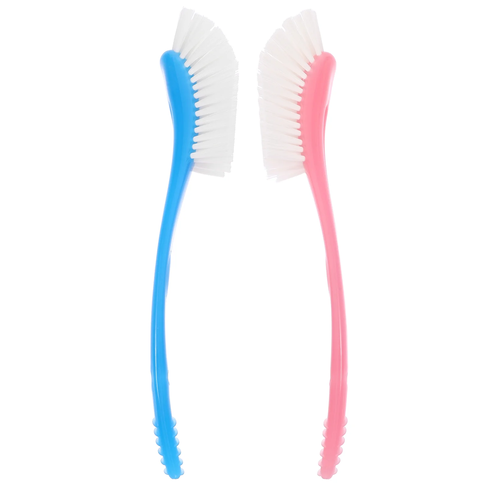High Quality Bottle Cleaning Brush Set With Firm Nylon Bristles Curved Design Deep Cleaning Wall Bottle Brush Cleaner Water