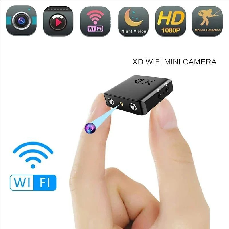 1080P HD Mini Camera XD Wire Camera Smart Home Security indoor Anti-theft IP Camera Video Voice APP Real-time Cam