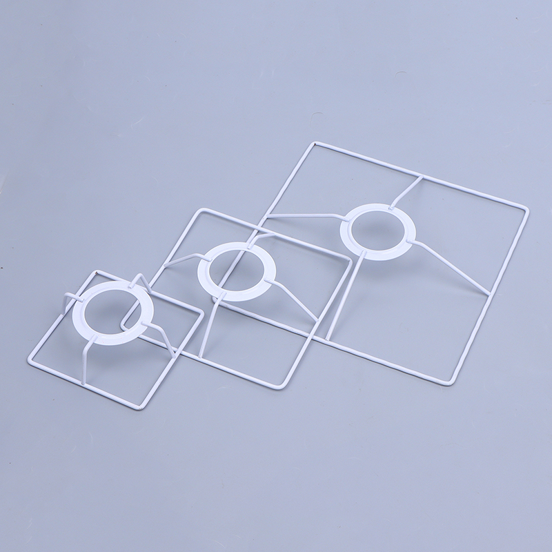 NEW SALE 1Set Cylinder Vintage Lampshade Lamp Iron Lamp Frame Shade Accessories For E27 Lamp Socket Chandelier