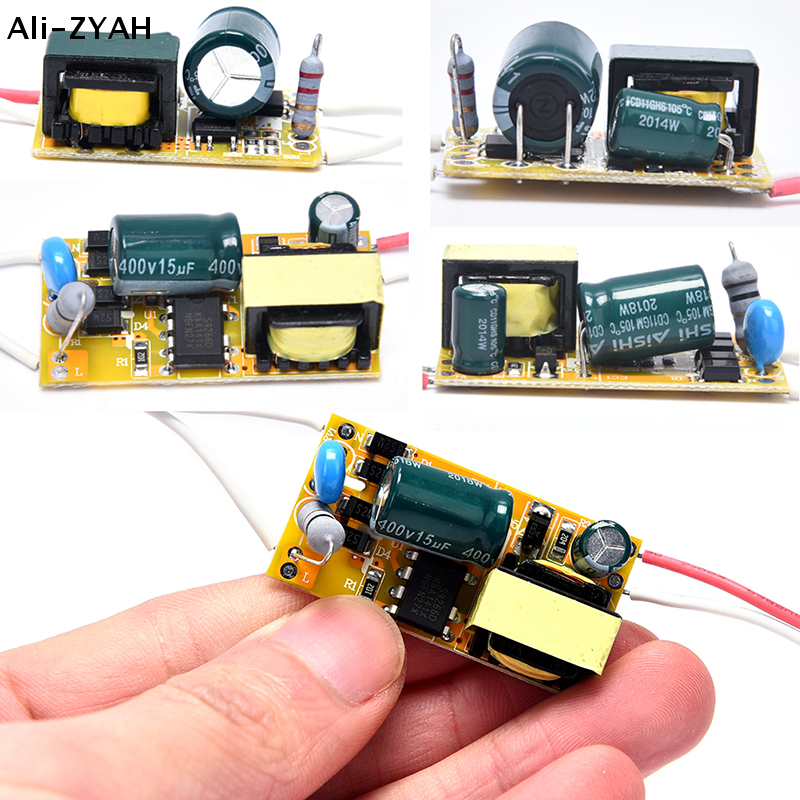 【YY】1Pc LED Driver Transfomer 3W 5W 8W 18W 36W LED Light Driver Supply Transformer Radiating Module Board