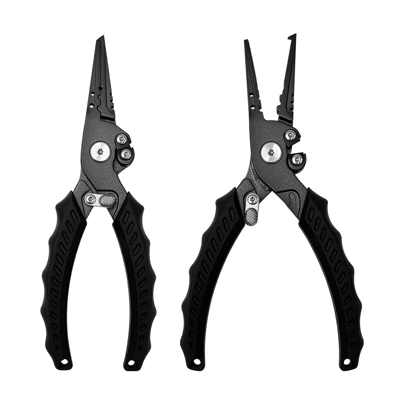 Stainless Steel Pliers 136g 20cm Multifunctional Split Ring Braid Line Scissors Wire Cutter Hook Remover Fishing Tackles