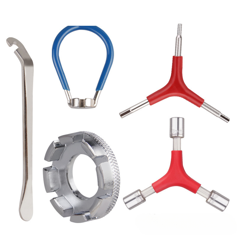 1-5pcs Mountain Bike Spoke Wrench Wheel Adjustment Correct The Deformation of The Protective Wheel Tool Bicycle Repair Tools