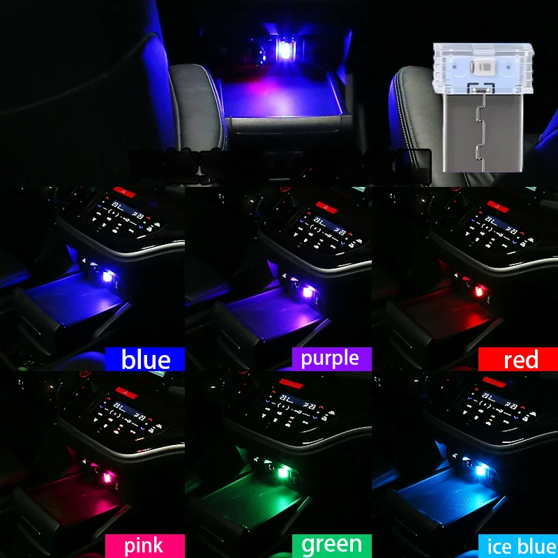 1pcs USB Nightlight LED Portable Lighting for Bedroom Emergency Bedhead Bedroom Sleep Mini LED Light