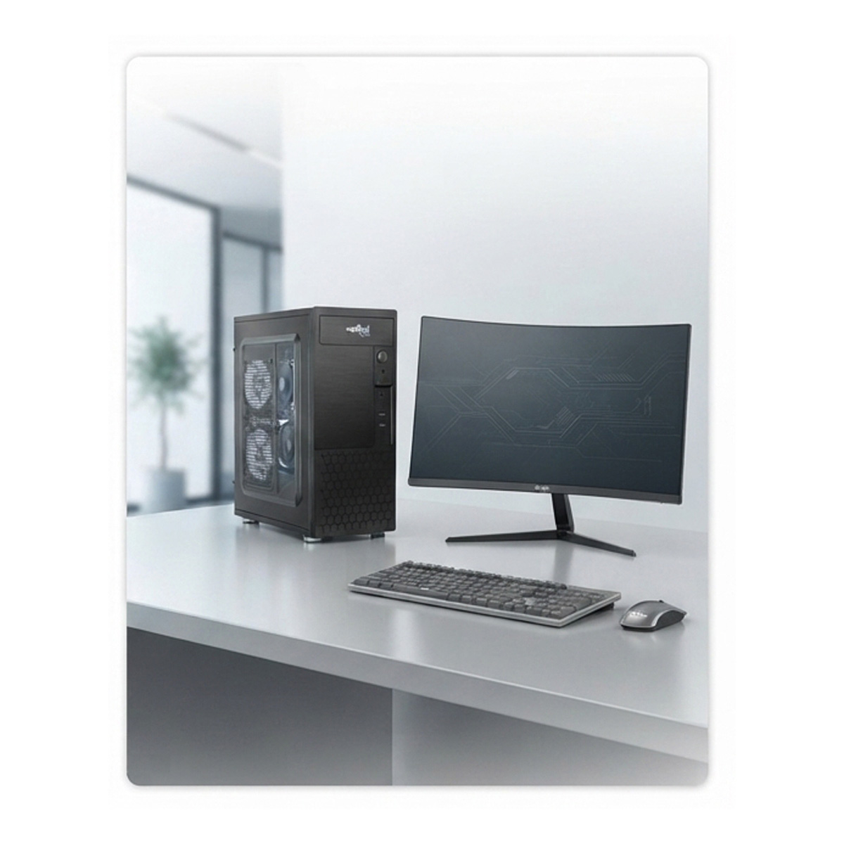 Intel Core I5 6th Generation Desktop Computer Tower 16GB RAM CPU Only Office Home PC Multitasking Workstation Daily Use