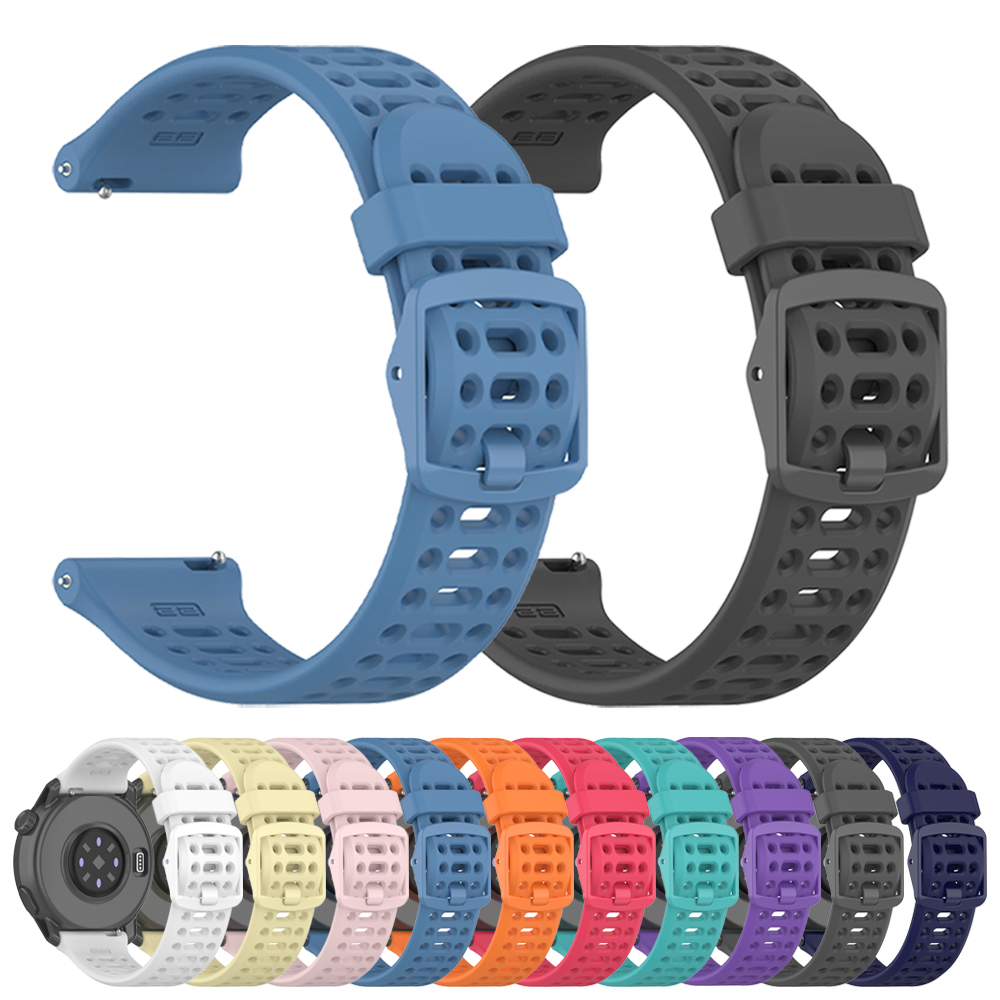 22mm Silicone Watch Strap for Suunto Vertical 2 Sport Wrist Bracelet Replace Accessories fit Suunto Race 2/S 5/9 Peak Watchbands
