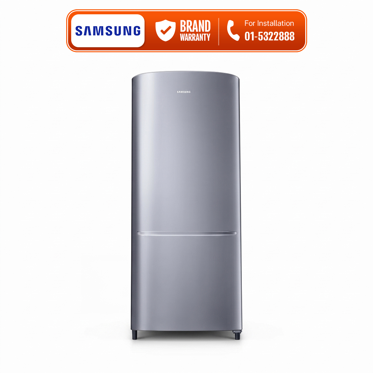 Samsung RR20C20C2GS/IM - 192 Liters Direct Cooling Single Door Refrigerator with Digital invertor