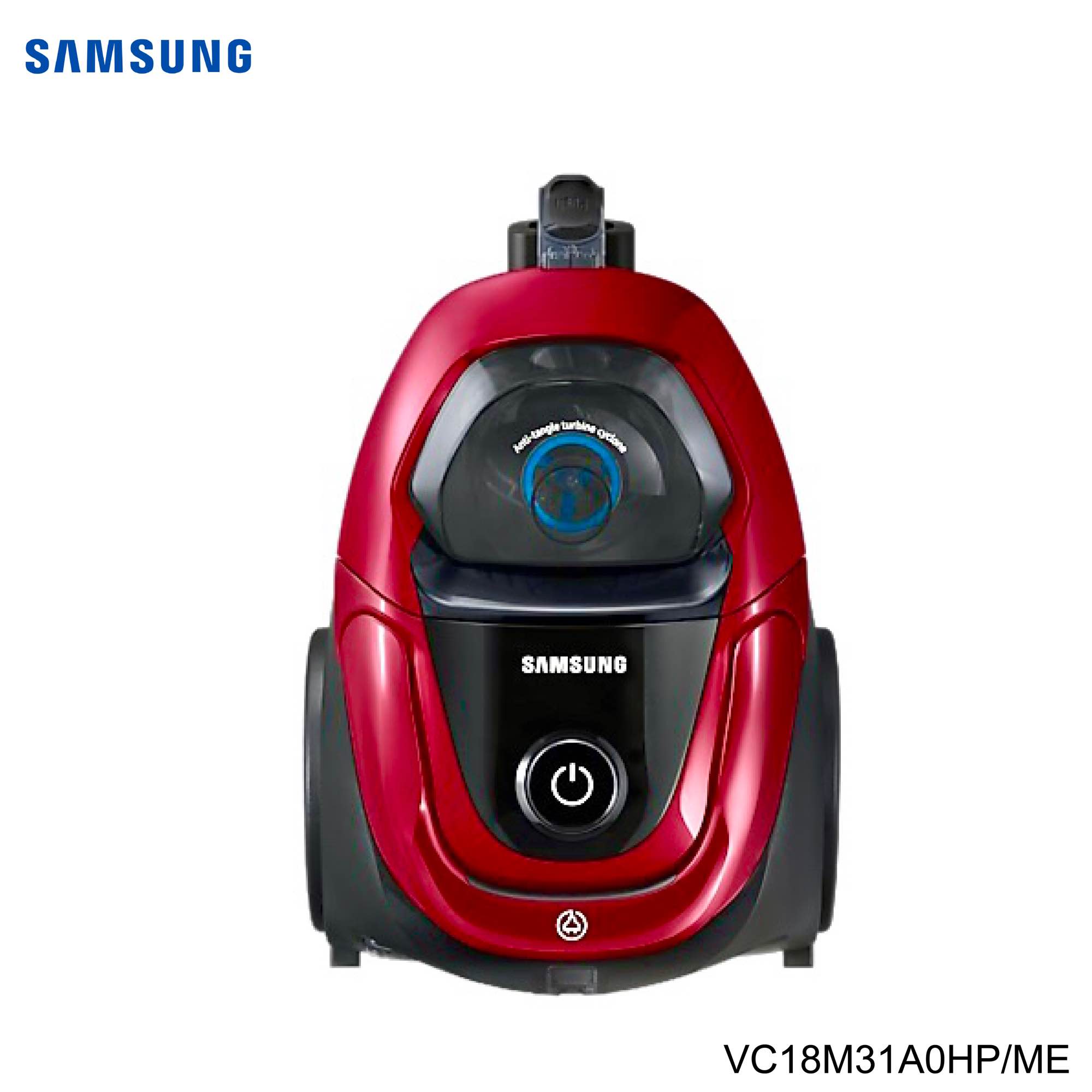 SAMSUNG VC18M31A0HP/ME 1800 Watts Canister Bagless Cyclone Force with Anti-Tangle Turbine(Pink)