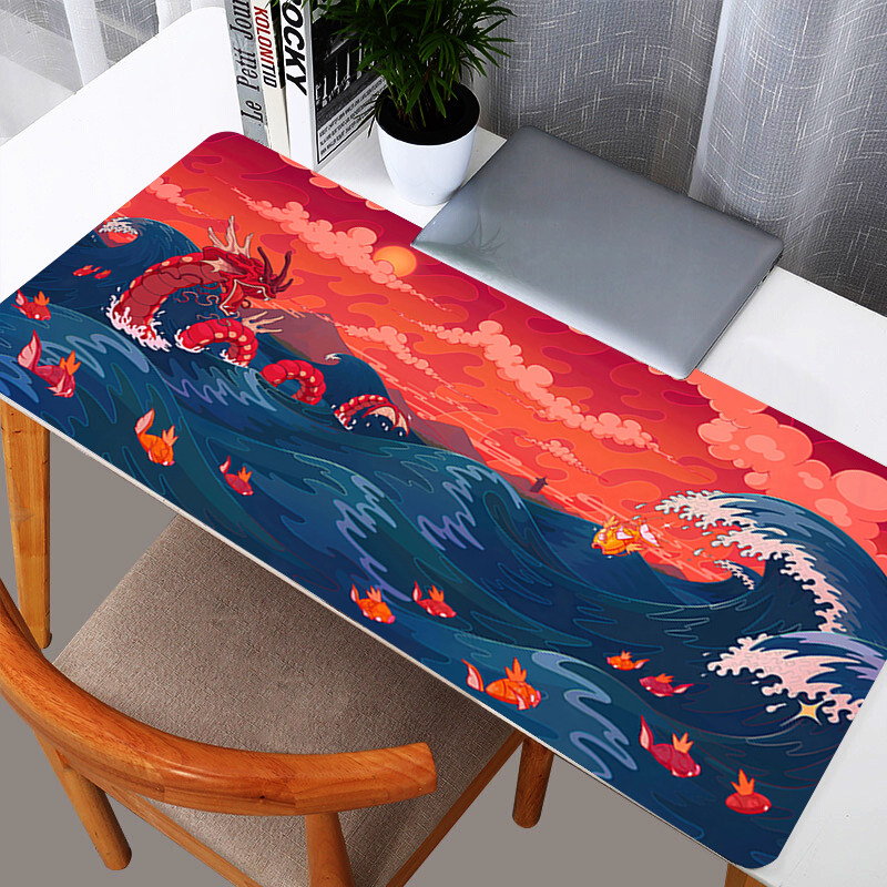 Anime Computer Mouse Pads Pokemon Pikachu Gamer Mouse Padss XXL Gaming Mousepad New Desk Mause Pad Keyboard Mouse Carpet