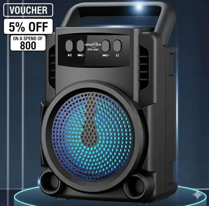 1360 Outdoor Audio Speaker Wireless Bluetooth Quality High Bass Long Life Battery Rechargeable Speaker