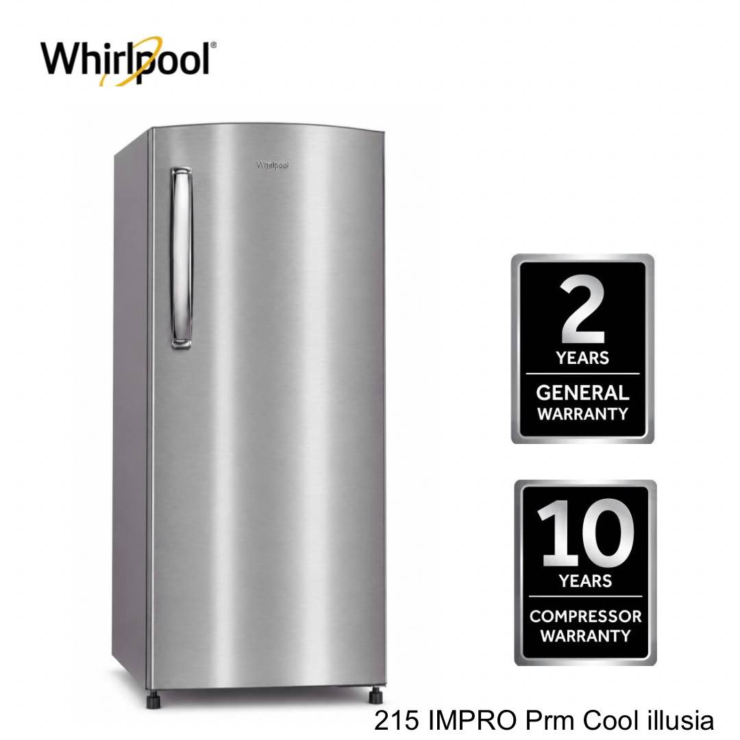 WhirlpooI 200 Litres Single Door Refrigerator With Base Stand