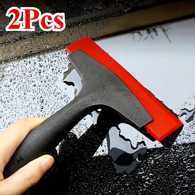 Car Window Squeegee Wiper Water Snow Clean Scraping Tool Auto Maintenance Car Film Sticking Tool