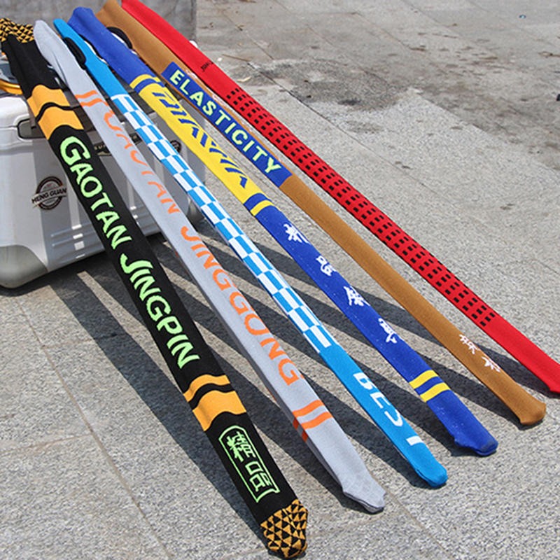 Outdoor Fishing Rod Cover Thickened Elastic Shrink Bag Thickened Stretch Band Thickened Fishing Rod Bag