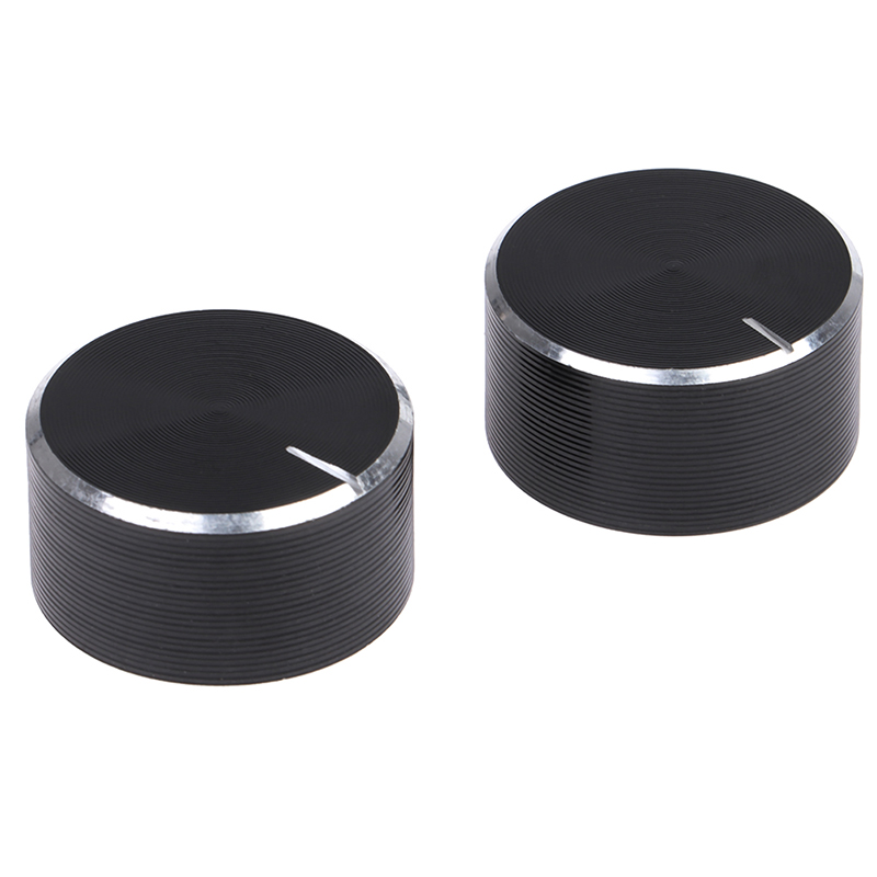 【AD】1pc 6mm Shaft Hole Aluminum Alloy Potentiometer Knob Volume Control Knob Potentiometer knob 26x14mm