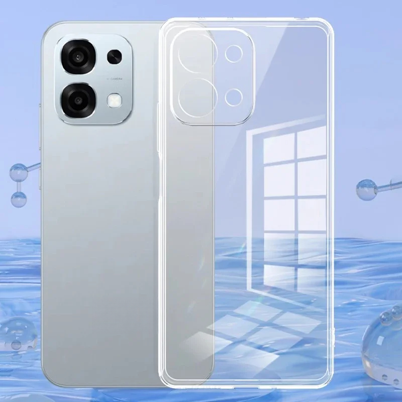For A6 Pro Case Ultra Thin Transparent TPU Soft Back Cover For A6 Pro 5G A6Pro 4G Clear Case OPPOA6Pro Bumper