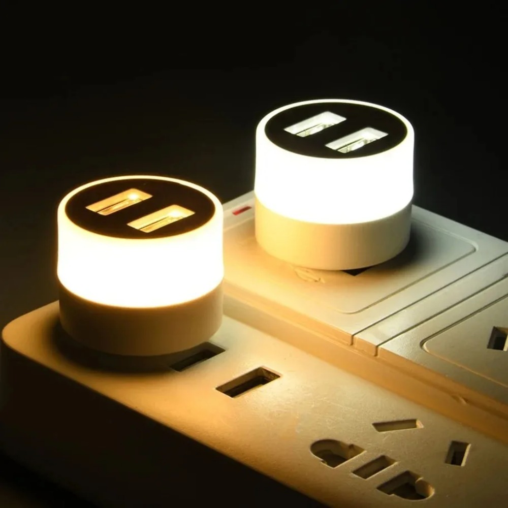 USB Light LED Book Lamp Eye Protection Reading Light Computer Reading Lamp Mobile Power Charging Book Lamps Mini Night Light