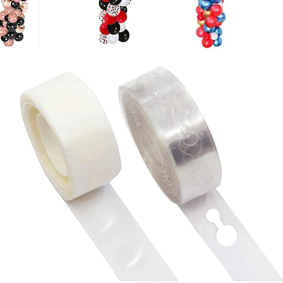 1 Pcs Removable Glue Dots (100 Dots), 1 Pcs Strip Roll (110 Holes) (Pack Of 2), Multi