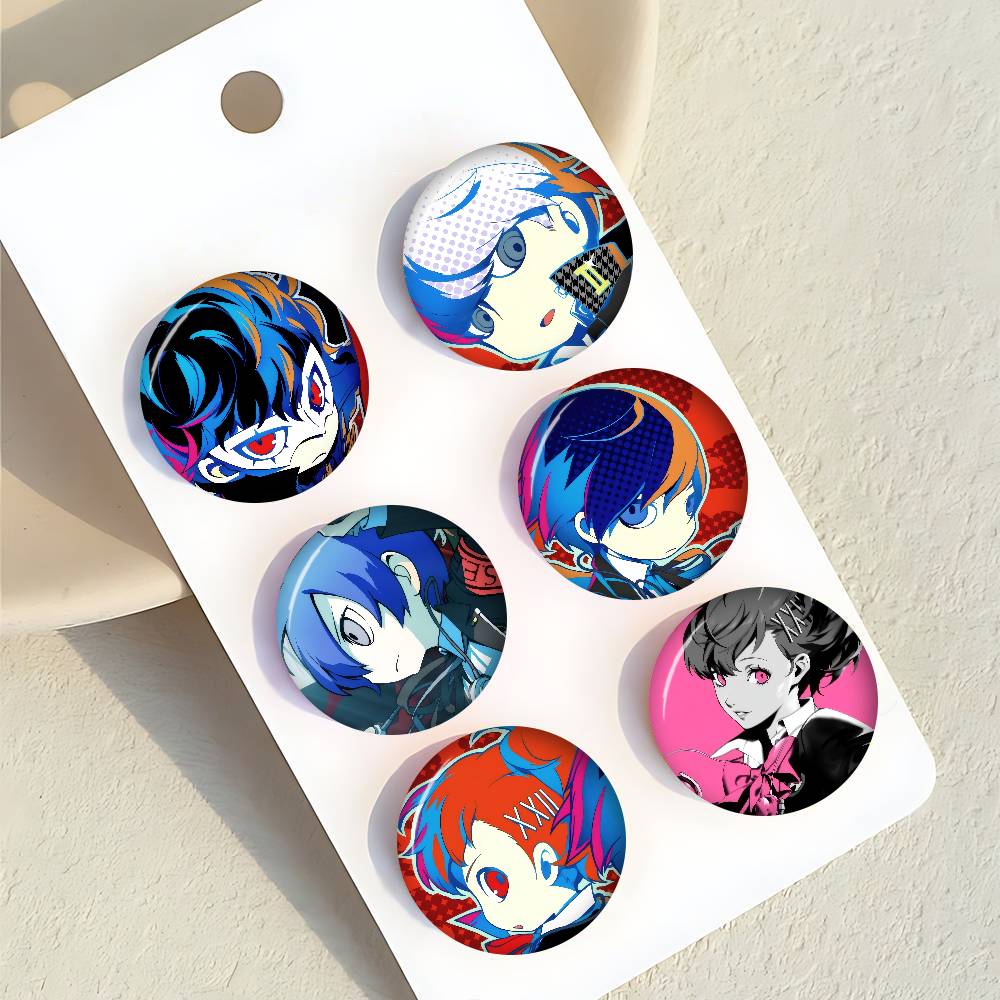 Cartoon Persona 3 Game Cute Series Pins Funny Badge Interesting Cartoon Animals Brooches Backpack Clothes Accessory