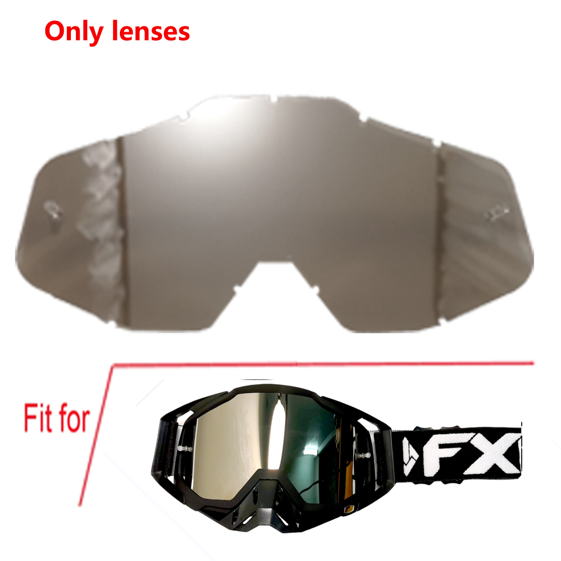 New Motorcycle Goggles Eyeglasses FXR Off Road MX MTB Motocross Glasses Downhill Cycling Dirt Bike Racing Protection Bles Online DZ-26A-01