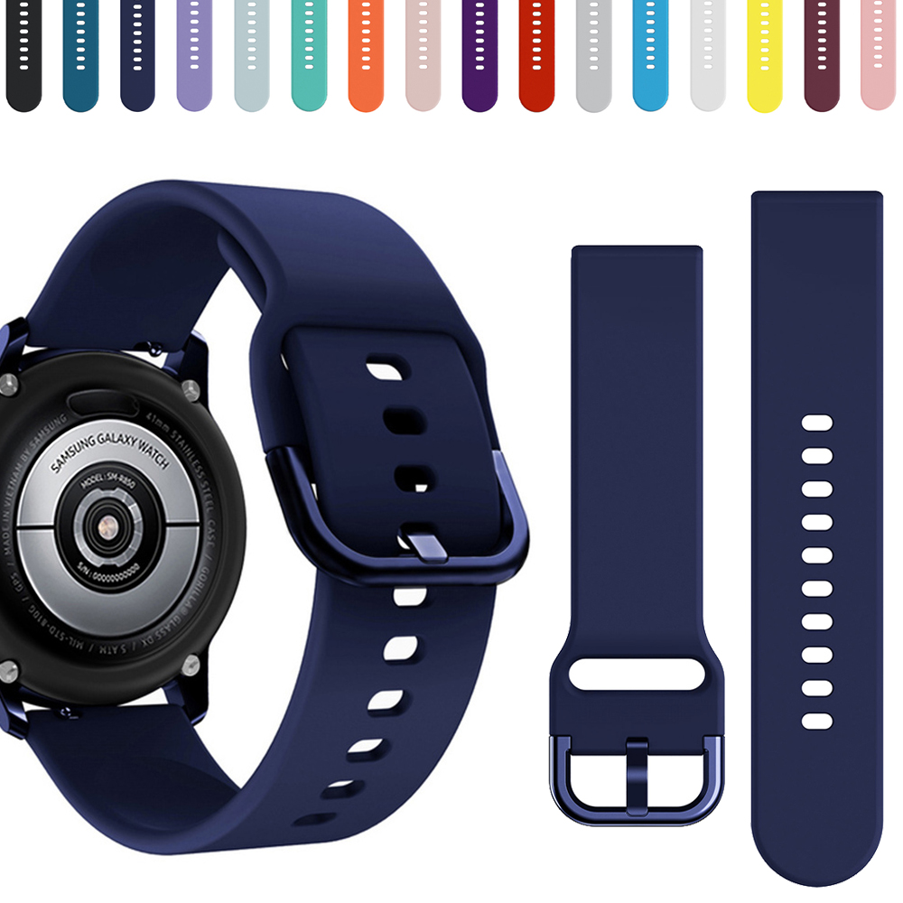 Nylon Band for Watch 7 6 5 4 40mm 44mm Classic/Active/Gear S3 Frontier 20mm 22mm Sport Loop Strap GTS 3 4