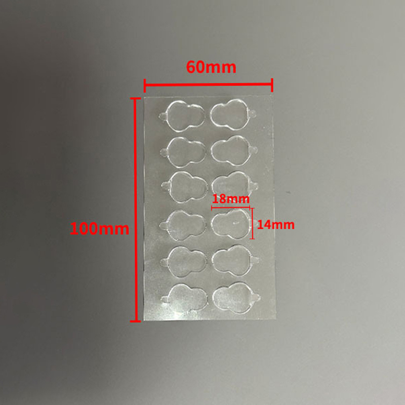 Hot Sale 2PCS Model Same Nano Adhesive Doll Ornament Nano Double Sided Tape Transparent High Viscosity Strong Fixed Patch
