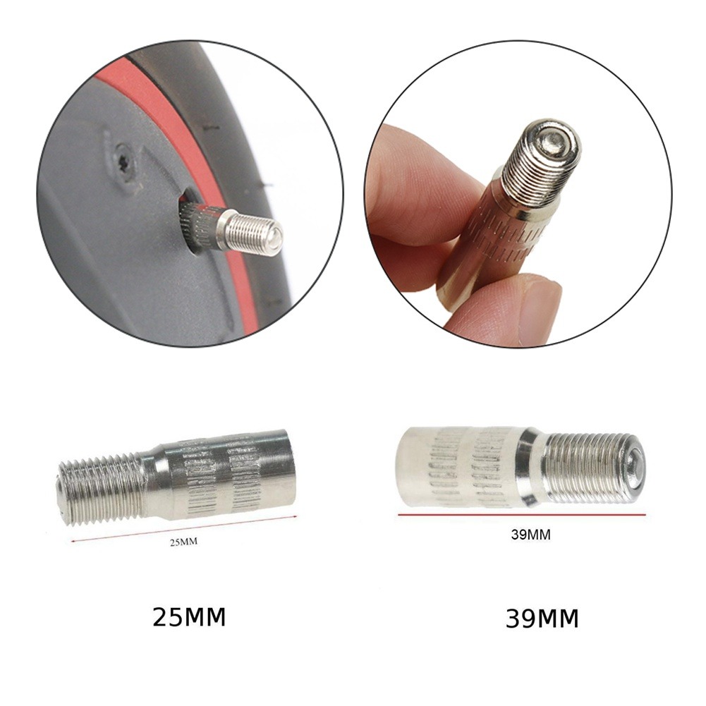 Universal Valve Cap Stem Extender, Suitable for Inflation Extension Valves of Automobiles, Bicycles, Scooters, Wheels, and Tires