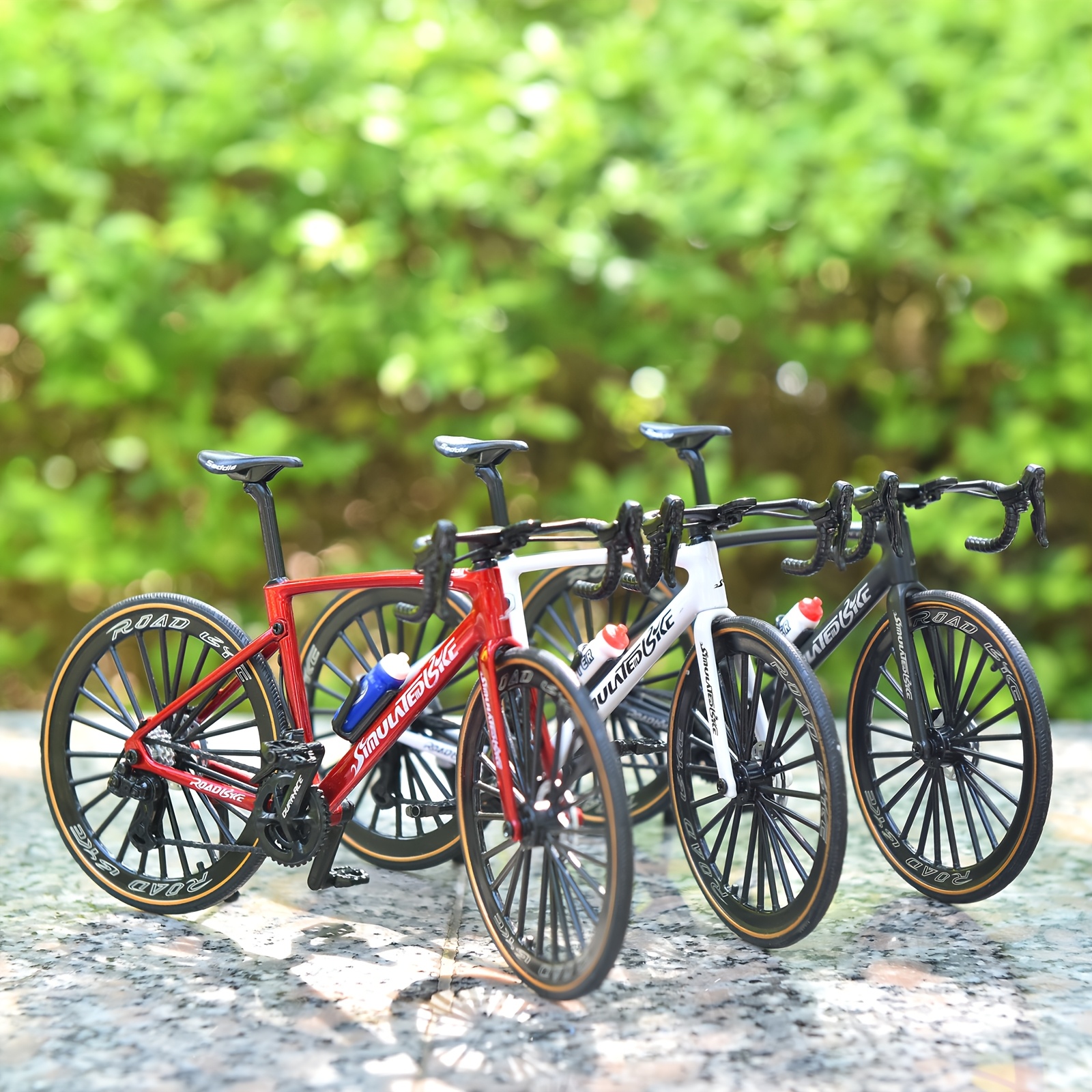 Alloy Bicycle Model - Road and Mountain Bike Children Toys, Great Easter for Cycling Lovers, Surprise Birthday