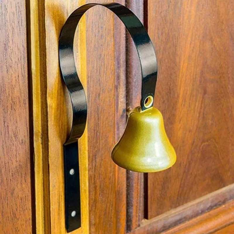 1pcs Black and White Store Doorbell Vintage Home Traditional Shop Keeper Door Hanging Bell Retail New