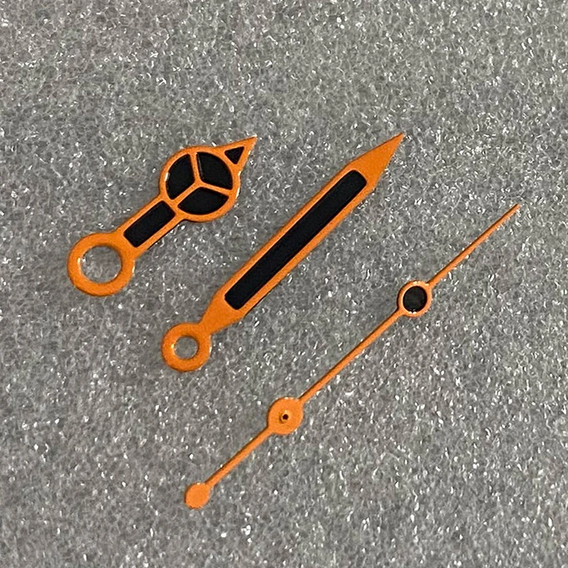 NH35 Hands Green Red Blue Purple Orange Watch Hands Green Luminous For NH35/NH36/4R/7S Movement Watches Pointers