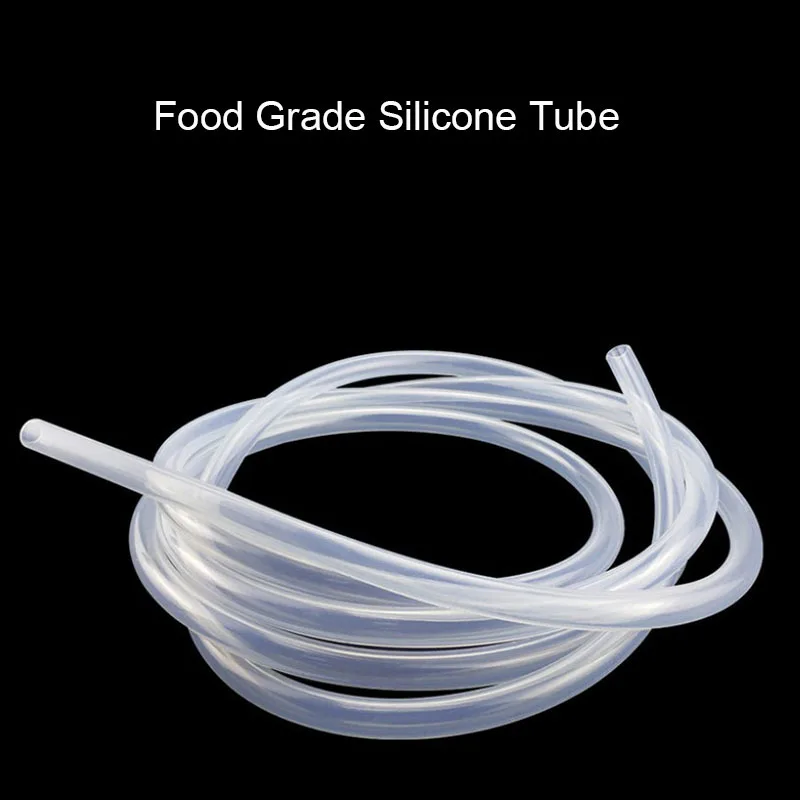 1M/5M Clear Translucent Silicone Tube Aquarium Fish Tank Air Pipe Water Hose Soft Safe Flexible Tube Oxygen Tube
