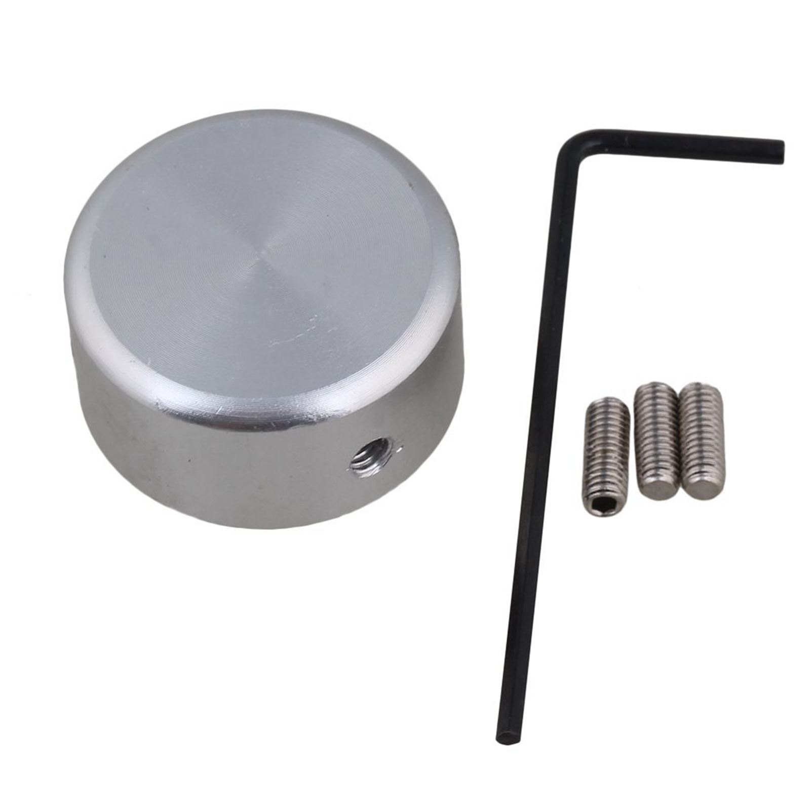 Footswitch Topper Metal Guitar Effect Pedal Footswitch Topper Foot Nail with Wrench Pedal