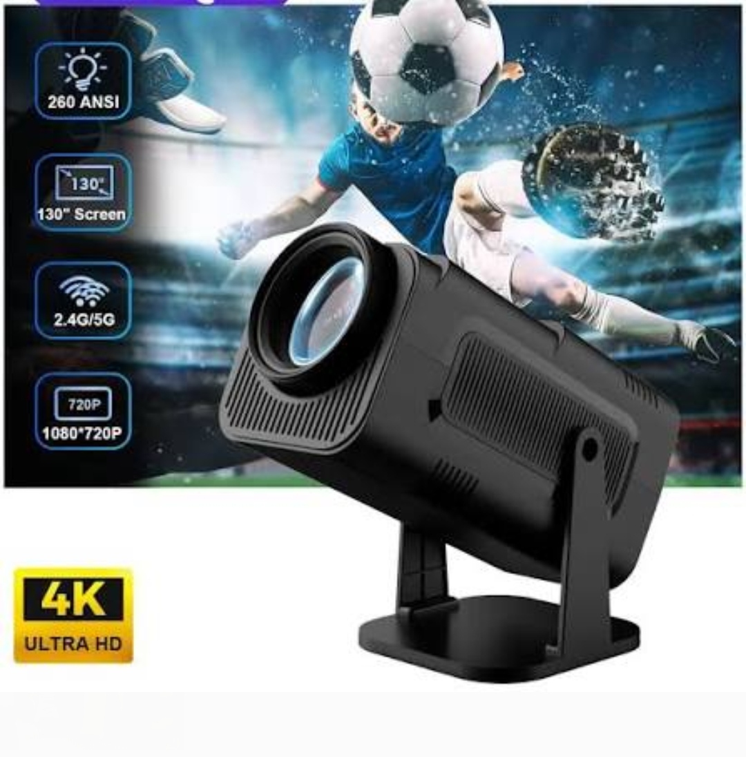 HY320 Ultra HD Android Projector 300 ANSI with Dual WiFi