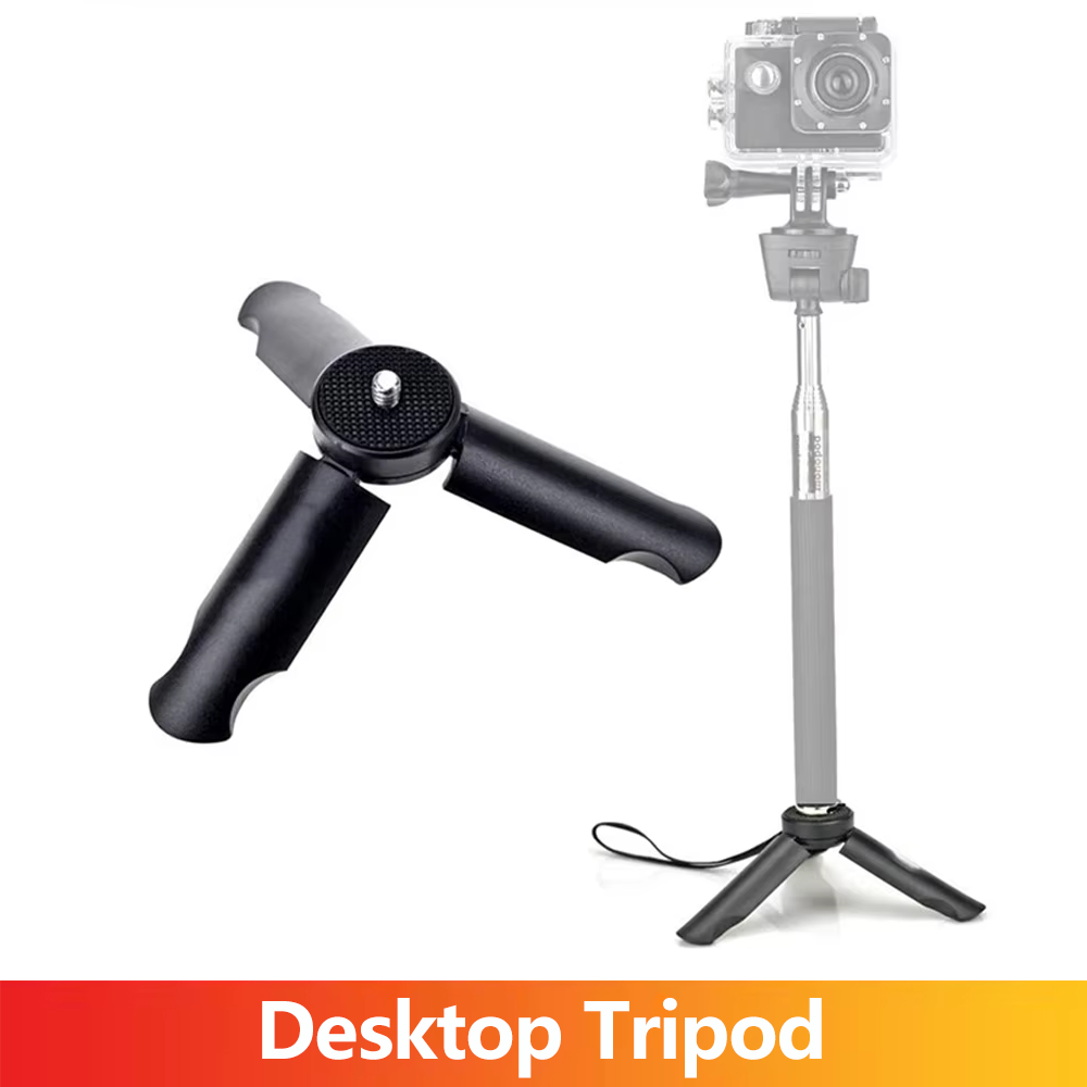 Mini Desktop Tripod Portable Selfie Stand For Hero 13 12 11 10 9 8 SJCAM Insta360 AKASO Osmo Action Camera Accessories