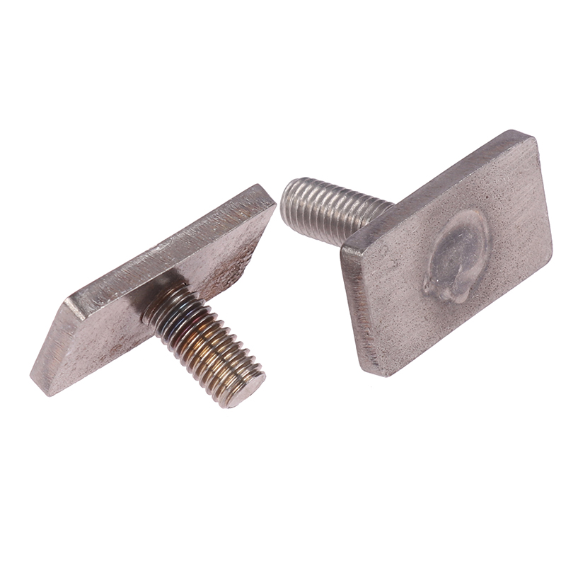 Hot 2PCS Stainless Steel 304 Screw T Bolt 16mm/27mm Tread Rhino Thule Yakima Pro Rola Roof Rack Awning Accessories M8 Tool Parts