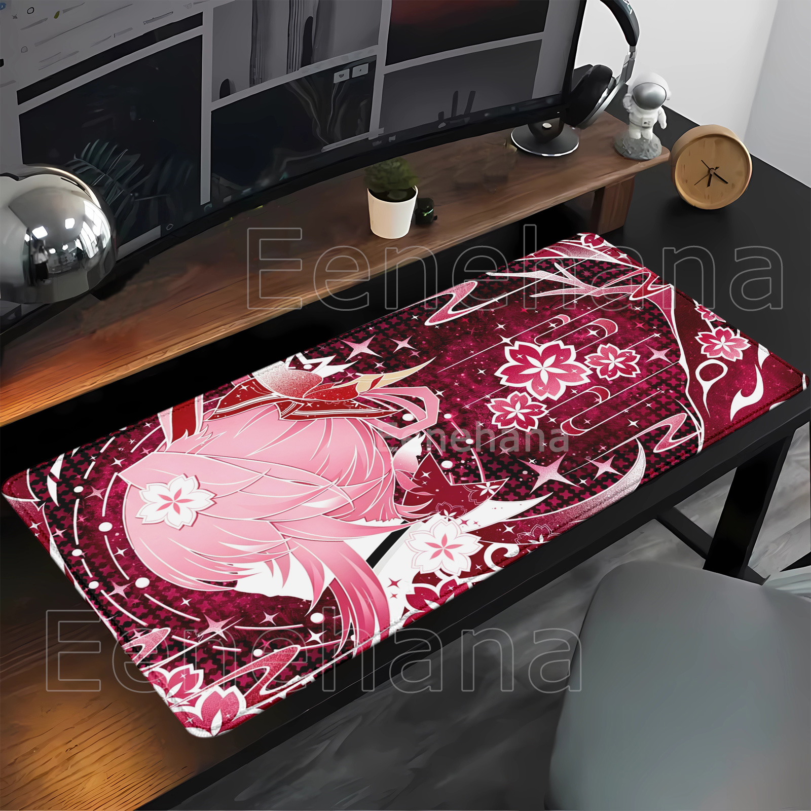 HD Printing Mouse Pad Greece sun moon starry sky Line Pc Gaming Keyboard Anime Mousepad Non-slip Office overlock Desk Mat