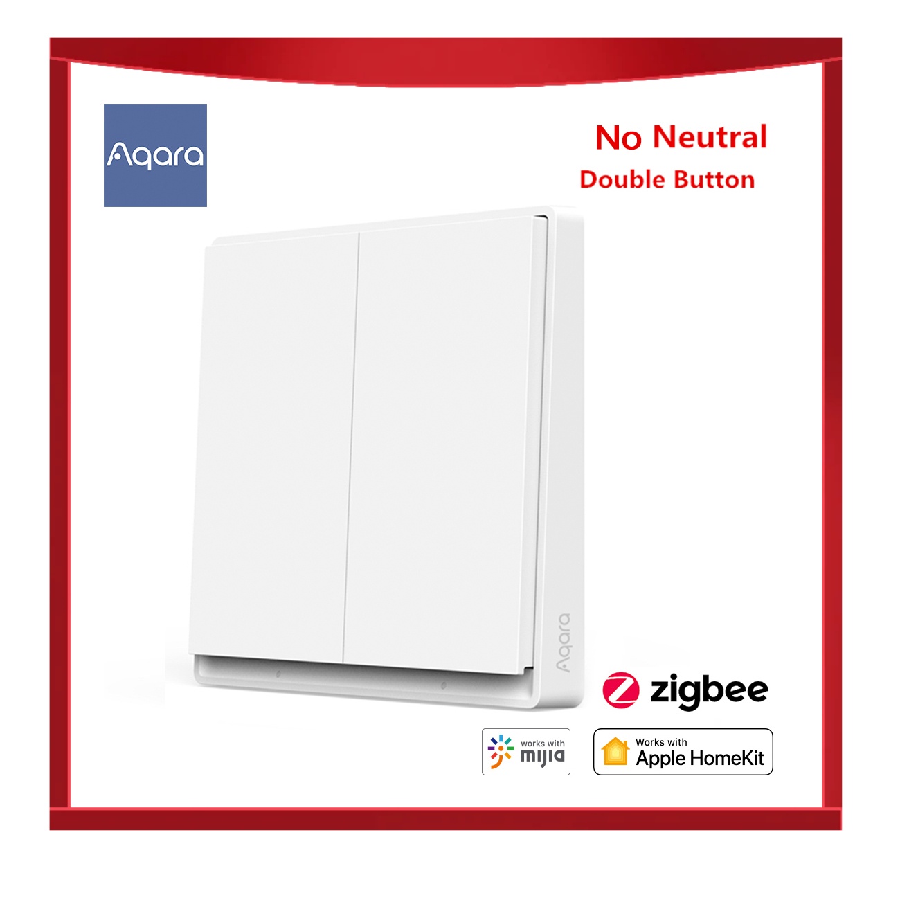 Aqara Smart Wall Switch E1 ZigBee 3.0 Smart Home Wireless Key Light Switch Remote Control WiFi Switches