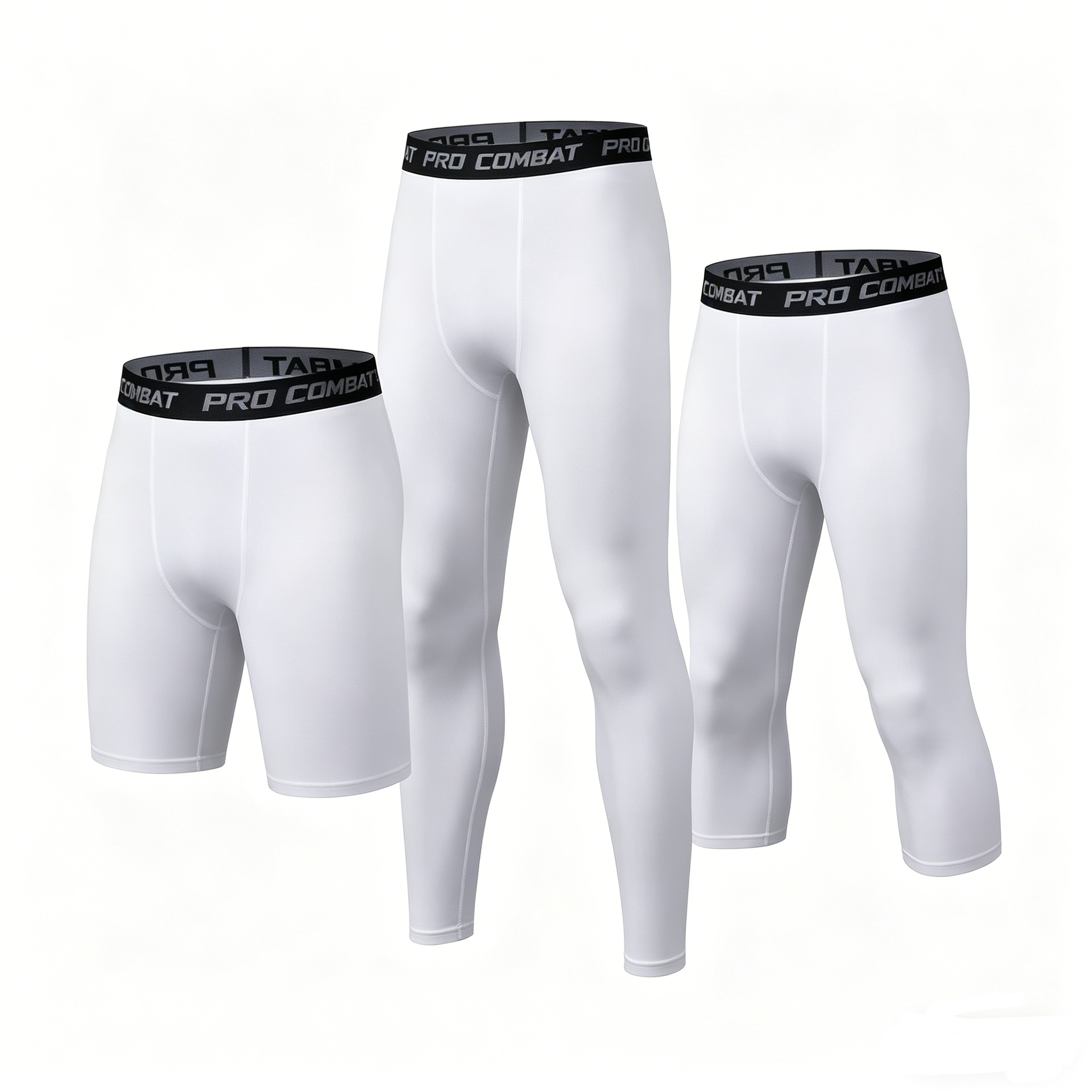 2025 Mens Compression Pants Tights Cool Dry Leggings Sports Baselayer Running Tights Athletic Workout Active Shorts