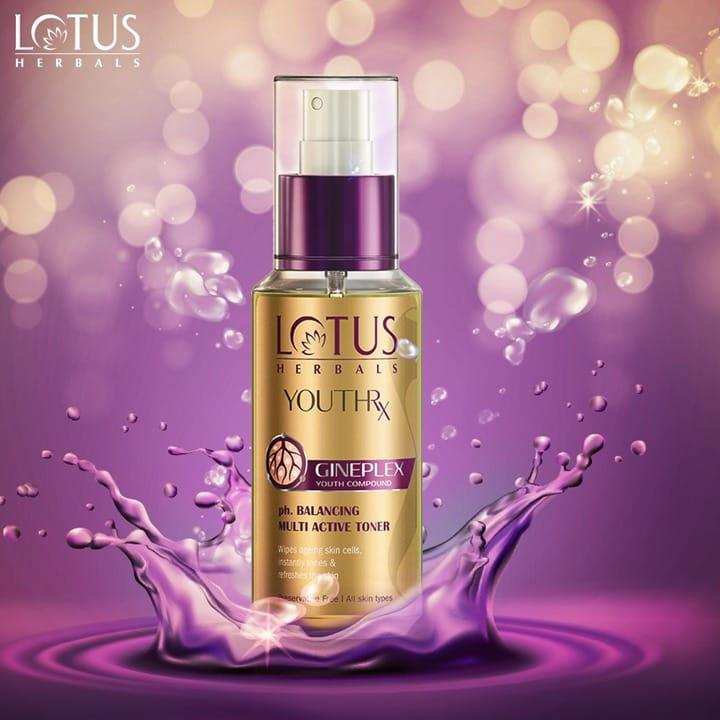 Lotus Herbals Youth RX PH Balancing Multi Active Toner - 100 ml