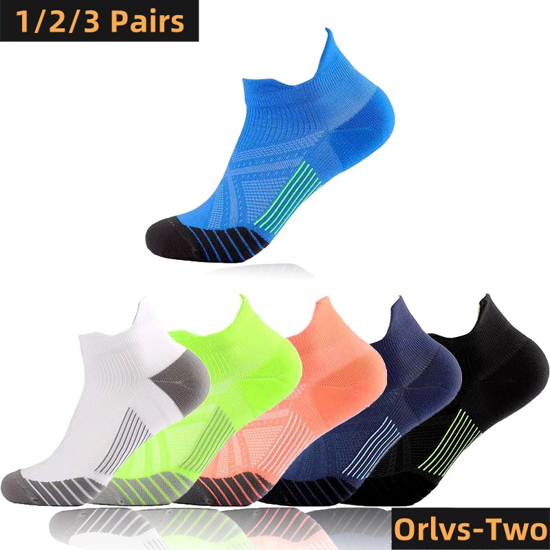 1/2/3 Pairs Ankle Socks Breathable Cotton Sports Socks Mesh Casual Athletic Summer Thin Cut Short Sokken Compression Socks