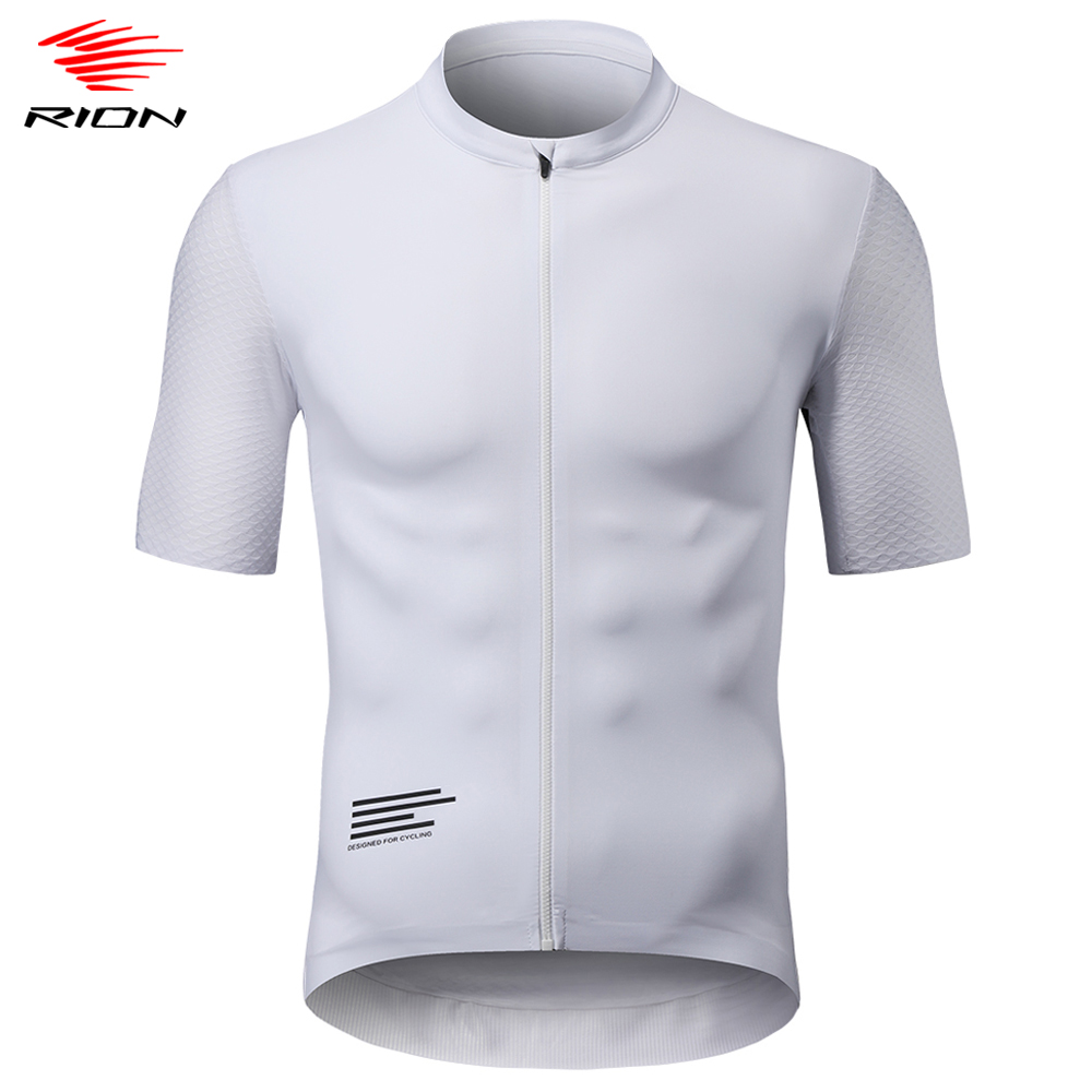 RION Cycling Jersey Men MTB Maillot Shirts Bicycle Clothing Mountain Bike Men's T-Shirt Wear Summer Outfit Clothes Jumper