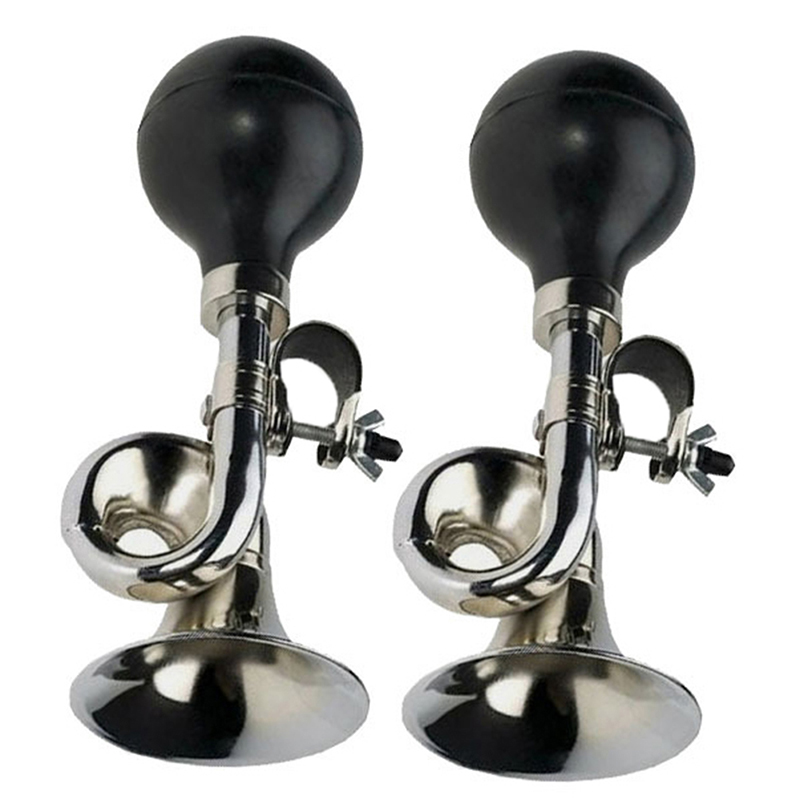 Bicycle Snail Air Horn Loud Full Mouthed Cycle Bike Retro Bugle Trumpet Bell Mountain Bike Riding Bicycle Accessories