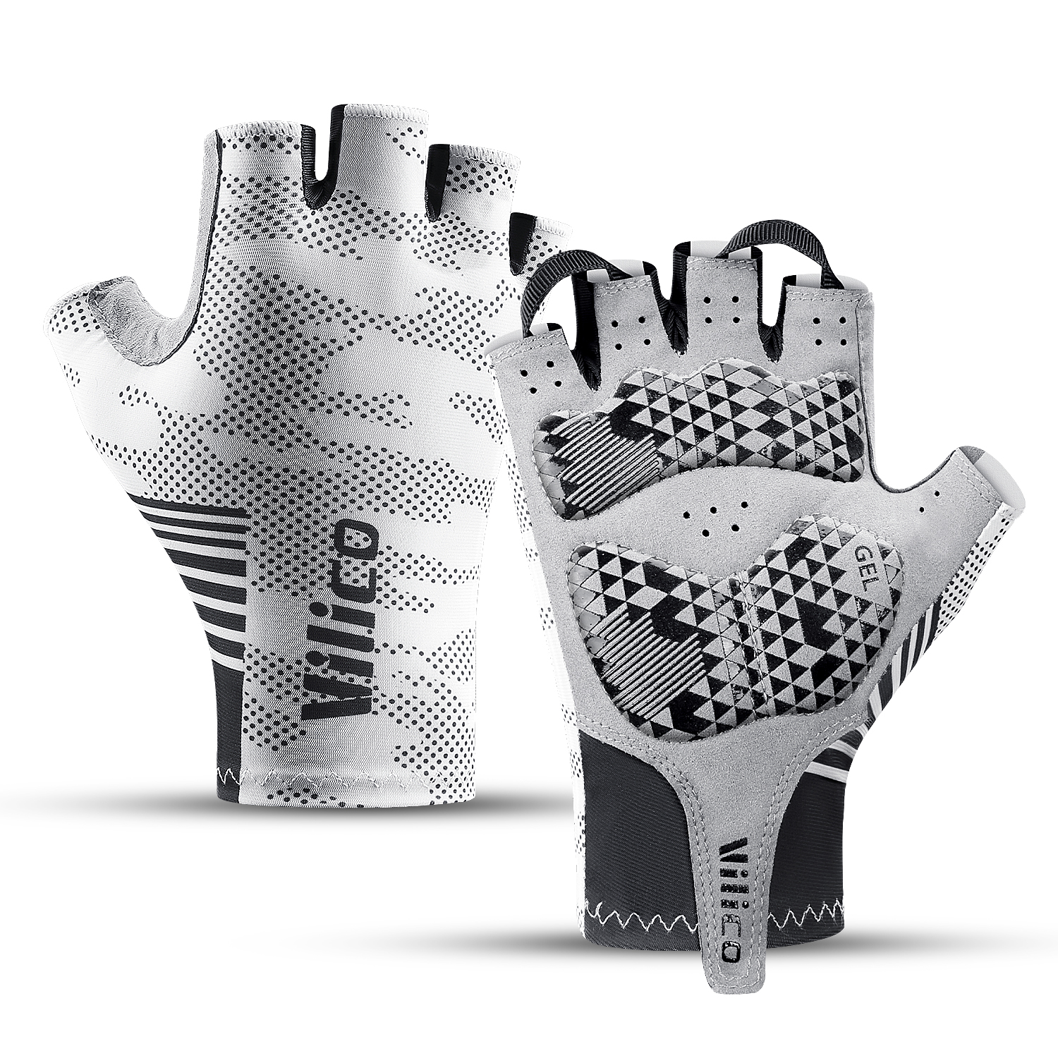 2025 Summer Cycling Gloves for Men Shock-Absorbing Padded Breathable Bicycle Gloves MTB Road Mountain Bike Riding Gloves