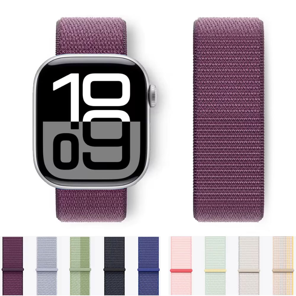 Strap For Watch 10 11 Band 42mm 46mm 45mm 44mm 41 49mm 40mm Sport loop Bracelet Correa iwatch series 8 9 7 6 5 4 SE Ultra